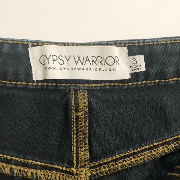 Gypsy Warrior Distressed Denim Shorts - Picture 6 of 6